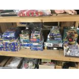 A collection of Airfix and Revell model kits plus a boxed 'Yano' figure.
