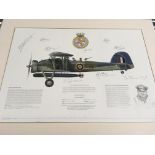 A limited edition, Kinnear aircraft print bearing