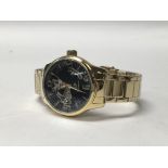 A Gentleman’s Pendule automatic gold tone wristwat