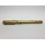 An 18ct gold Dunhill fountain pen, approx 42g.