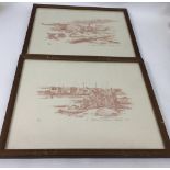 Two, framed, signed limited edition prints by J.Li
