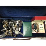 A case of mixed vintage wristwatches