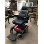 A Sunfire Plus GT electric wheelchair in working o