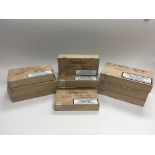 Ten boxes of 50 Eurobaccy and Poncho cigars, all sealed.
