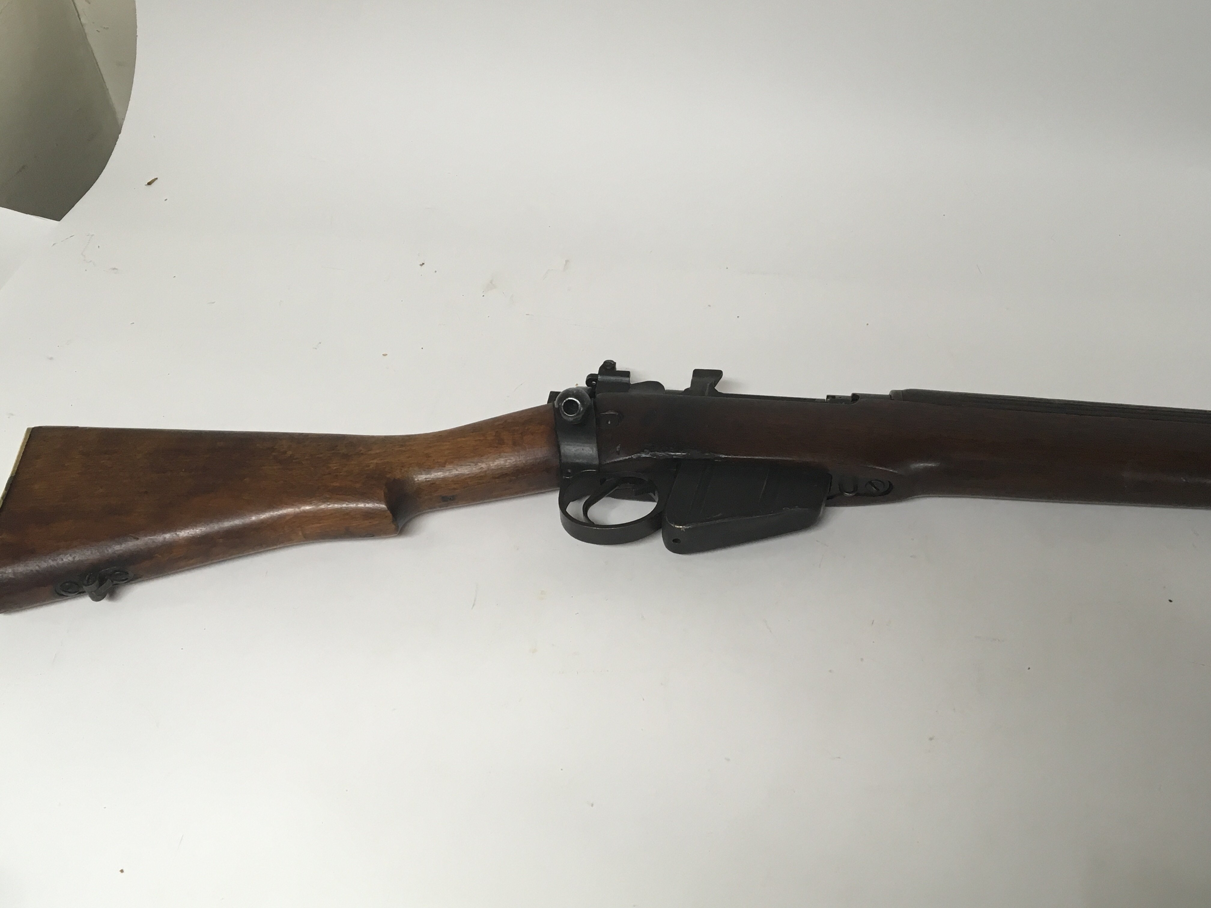 An interesting Enfield No4 Mark1 rifle by Savage Arms of the USA cal.303 serial number 73C7478. This