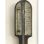 A late 19th Century stick barometer for restoration with an ivory marker.