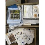 Large collection of loose first day covers and stamp sets
