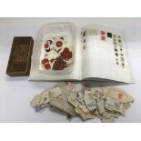 A collection of wax seals and letterheads - NO RESERVE