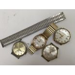 Four vintage watches Osram fully working