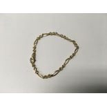 A 9 ct gold bracelet 5 grams