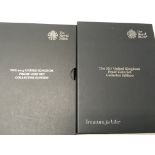 Two Royal mint proof coin set collectors edition 2015 and 2017