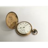 A 9ct gold Waltham pocket watch