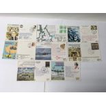 A group of 8 stamped envelopes to include Royal Air Force envelopes, Aviation interest and