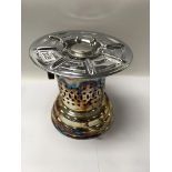 Silver plated Valor Veritas stove