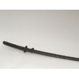 A Japanese II world war Shin-Guto Officers Katana the blade possible Koto see image of a copy of the