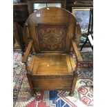 A 1930s monks bench.