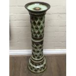 A modern design pottery jardiniere stand