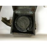 A 1940s WW2 P8 Cased compass