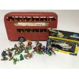 A collection of toys including Corgi boxed James B