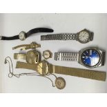 A collection of dress watches