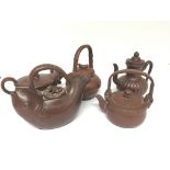 A collection of five Chinese terracotta late Repub