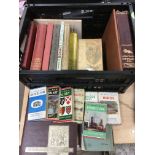 A crate of various books including various Observer's books etc.