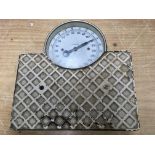 A set of heavy vintage scales - NO RESERVE