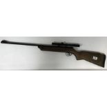 A BSA meteor air rifle.