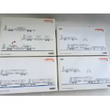 Marklin railways, HO/OO scale, boxed rolling stock including #46283, 46801 and 2x 47901