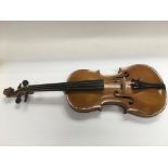 A circa 1900 German violin.