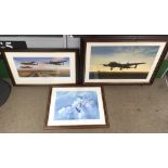 Two large limited edition WW2 aircraft prints, com