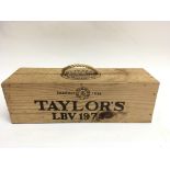 A sealed wooden cased magnum of Taylor's 1974 port
