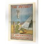 Ten old war time Unframed posters