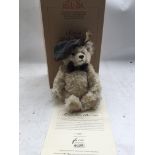 Steiff bear, Scottish Teddy bear, 2001, boxed with