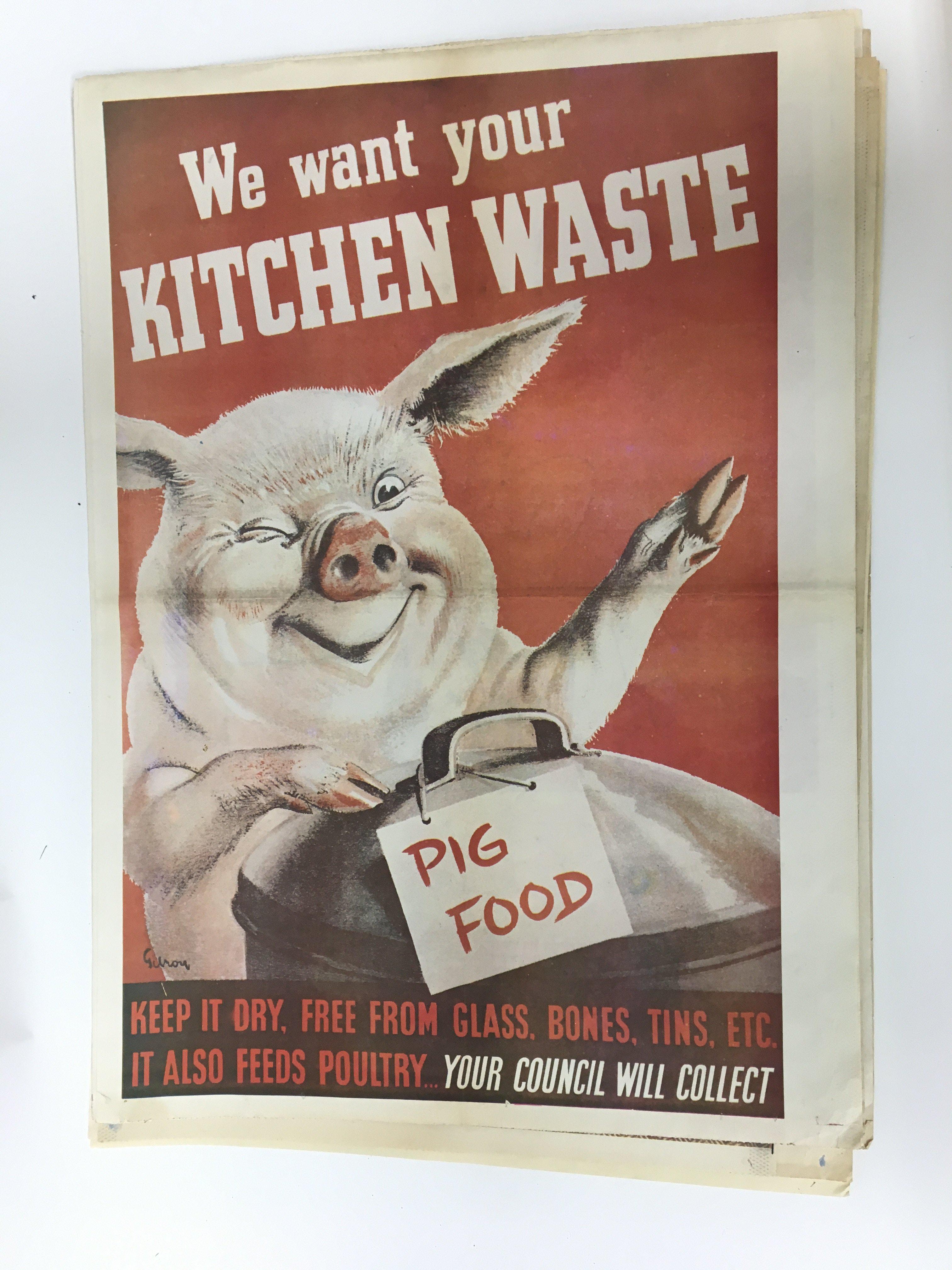 Ten old war time Unframed posters - Image 4 of 10