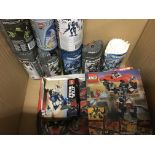 Lego, box containing Bionicles and some unchecked