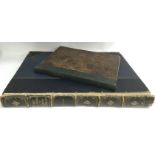 A very large 19th century book, 'Spires and Towers