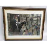 An original Andre Freeth, signed watercolour depic