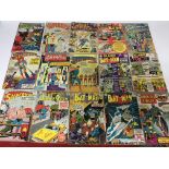 A collection of 1960s DC comics , including Batman