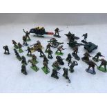 Britains toys, a collection of British WWll figure