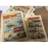 A collection of comics, 1960-1970s, including Bean