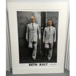 A large, artist signed limited edition Gilbert and