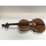 A circa 1900 French JTL violin labelled Medio Fino