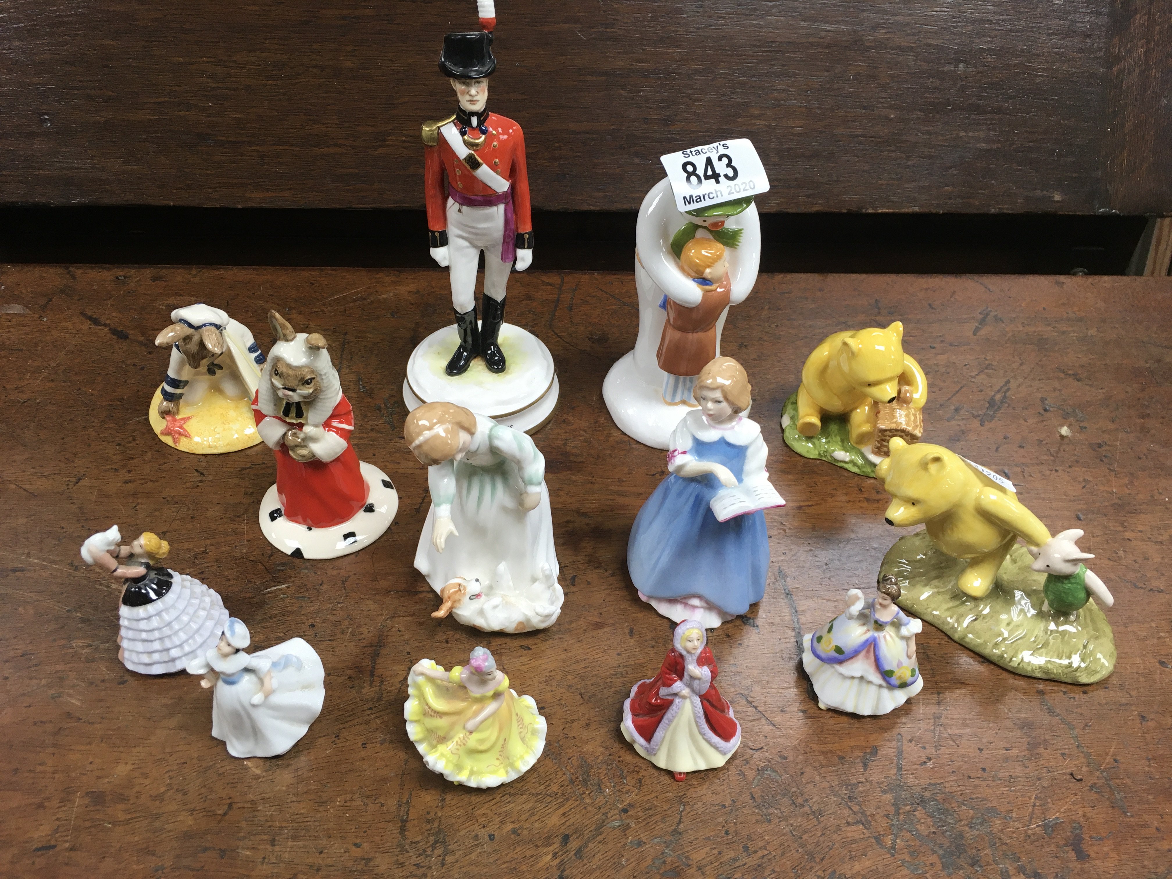 A group of Royal Doulton figurines inc bunnykind,