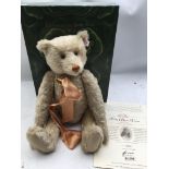 Steiff bear, Teddy bear Xenia, boxed with certific