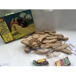 Brio, wooden train set , with extra trains and tra