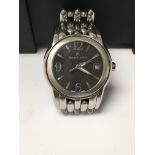 A Maurice lacroix wristwatch the Black dial with R