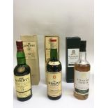 Two bottles of 'The Glenlivet 12years old whisky'