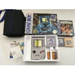 Nintendo game boy, including 4 games which are Tet