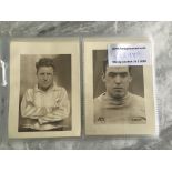 Shermans Pools 1937 Football Cards: Searchlight On Famous Players in very good condition.